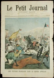 A French Victory in Central Africa, from Le Petit Journal, 26th January 1902